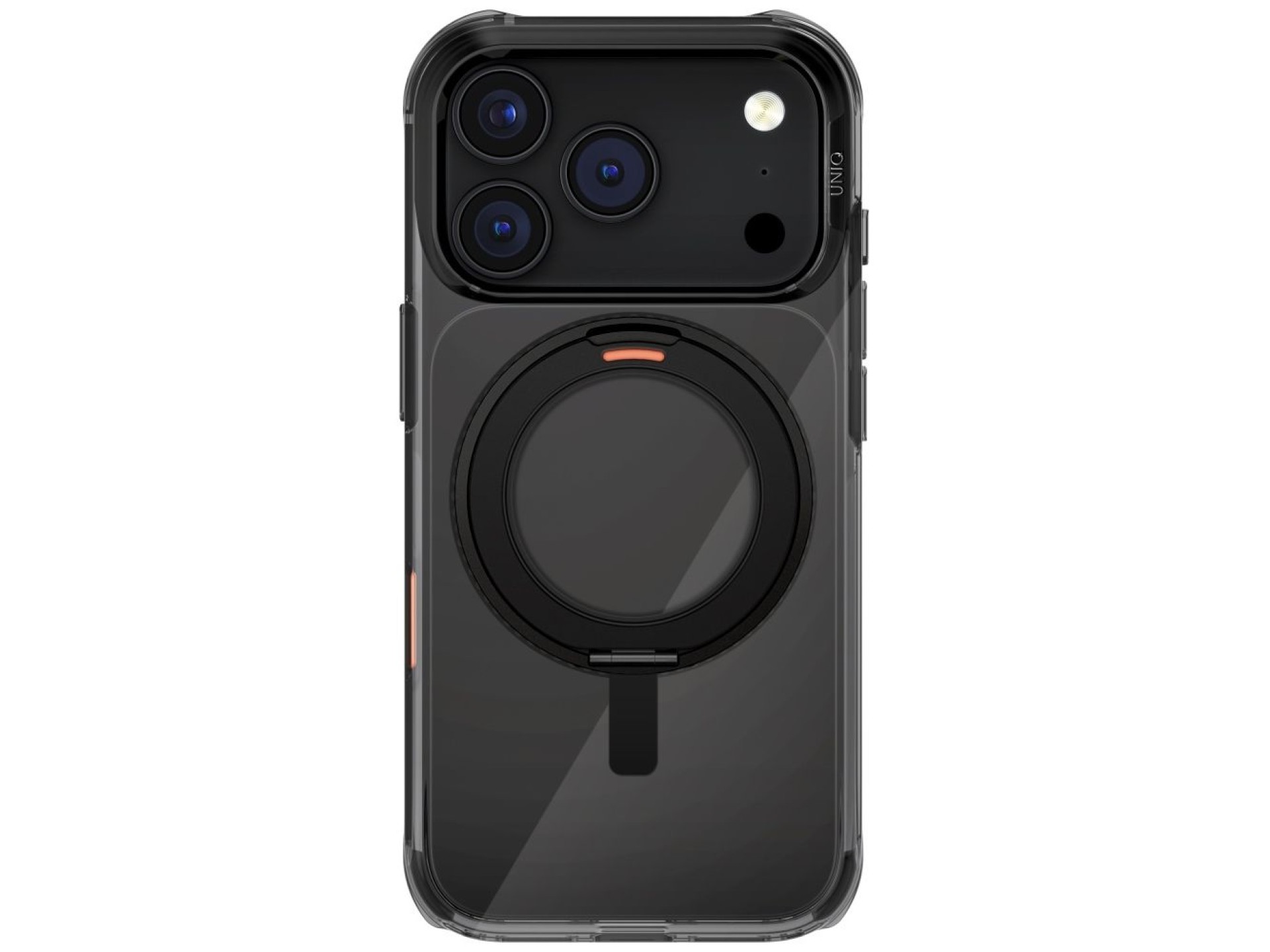 Uniq Swivix Rotating Kickstand 360 Case for iPhone 17 Pro - Black