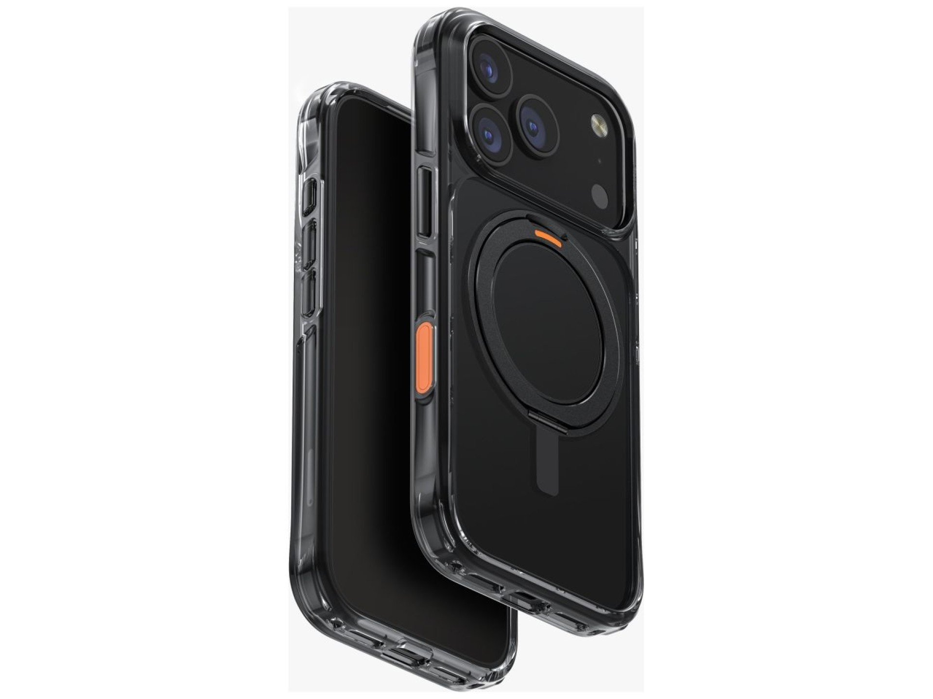 Uniq Swivix Rotating Kickstand 360 Case for iPhone 17 Pro - Black