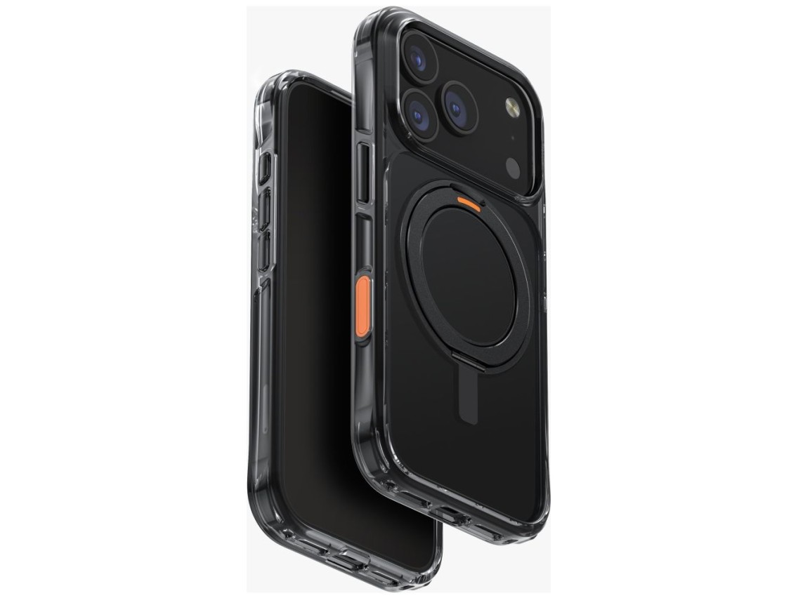 Uniq Swivix Rotating Kickstand 360 Case for iPhone 17 Pro - Black