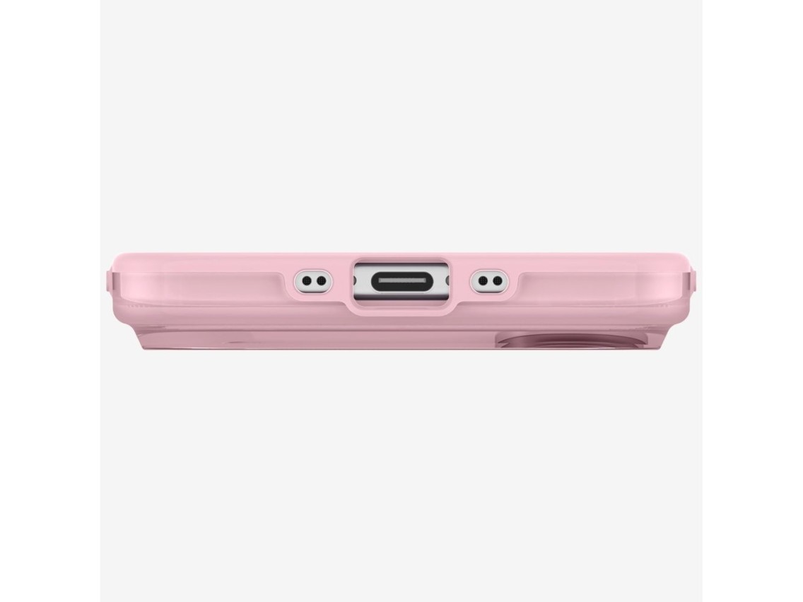Funda de carga Uniq Clario Magclick para iPhone Air - Rosa