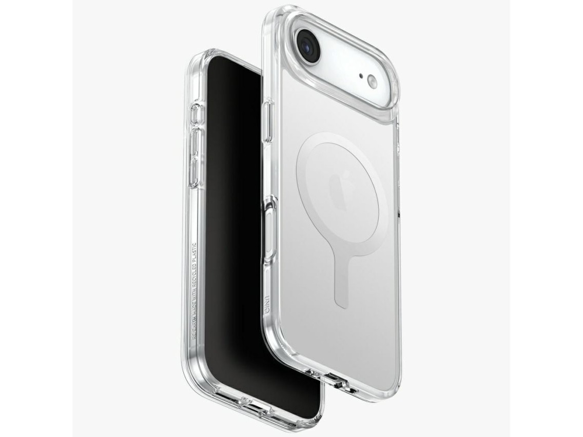 Funda de carga Uniq Clario Magclick para iPhone Air - Transparente
