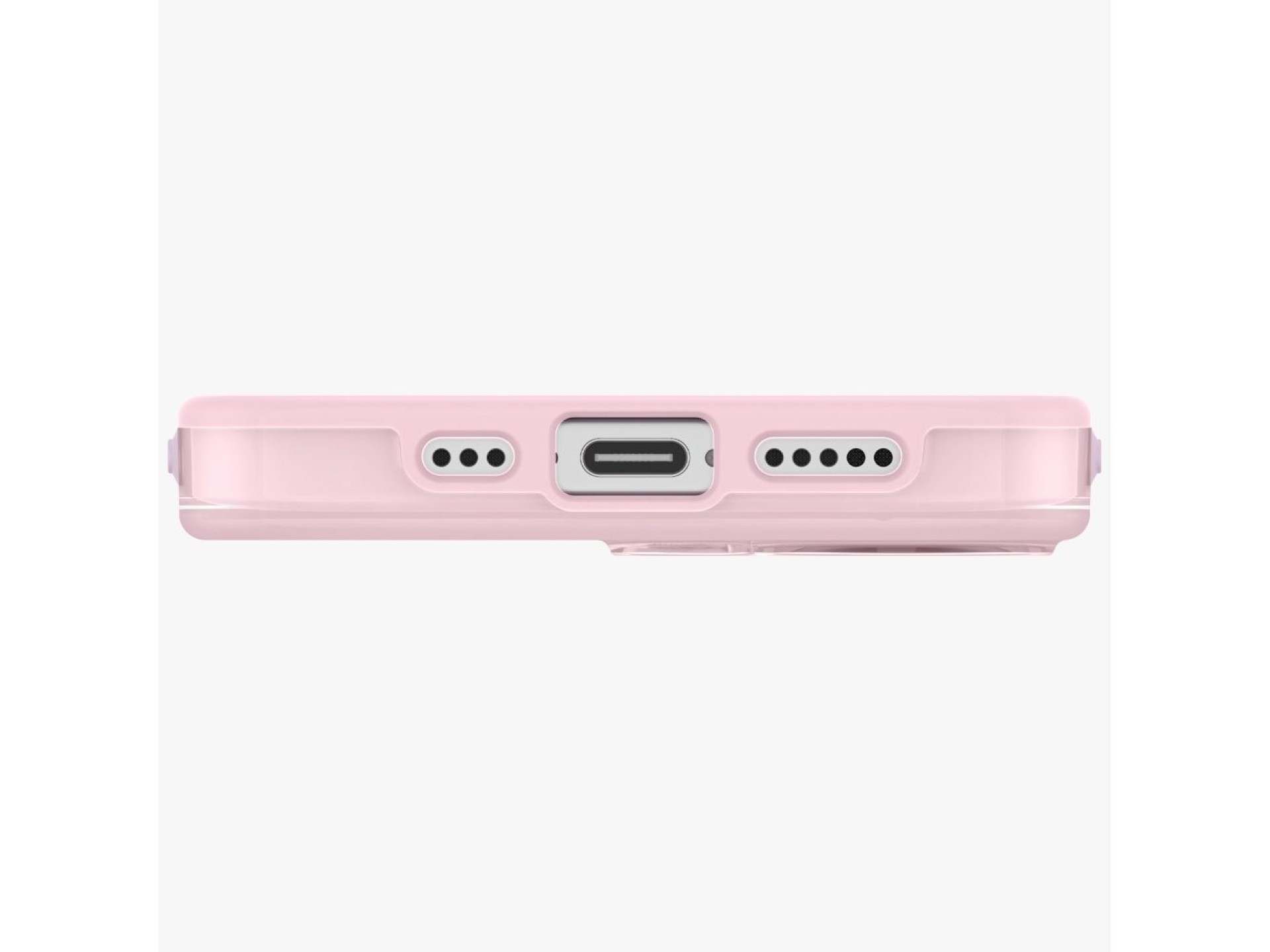 Funda de carga Uniq Clario Magclick para iPhone 17 - Rosa