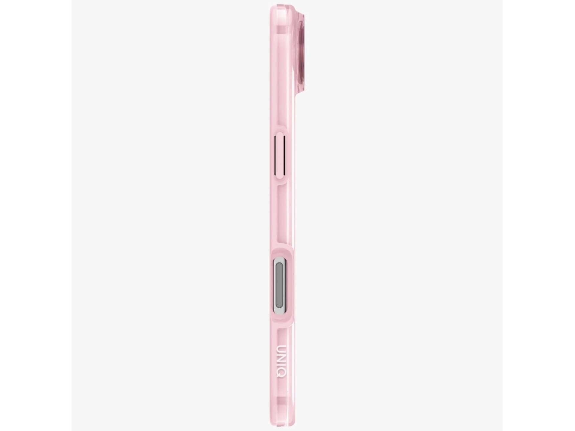 Funda de carga Uniq Clario Magclick para iPhone Air - Rosa
