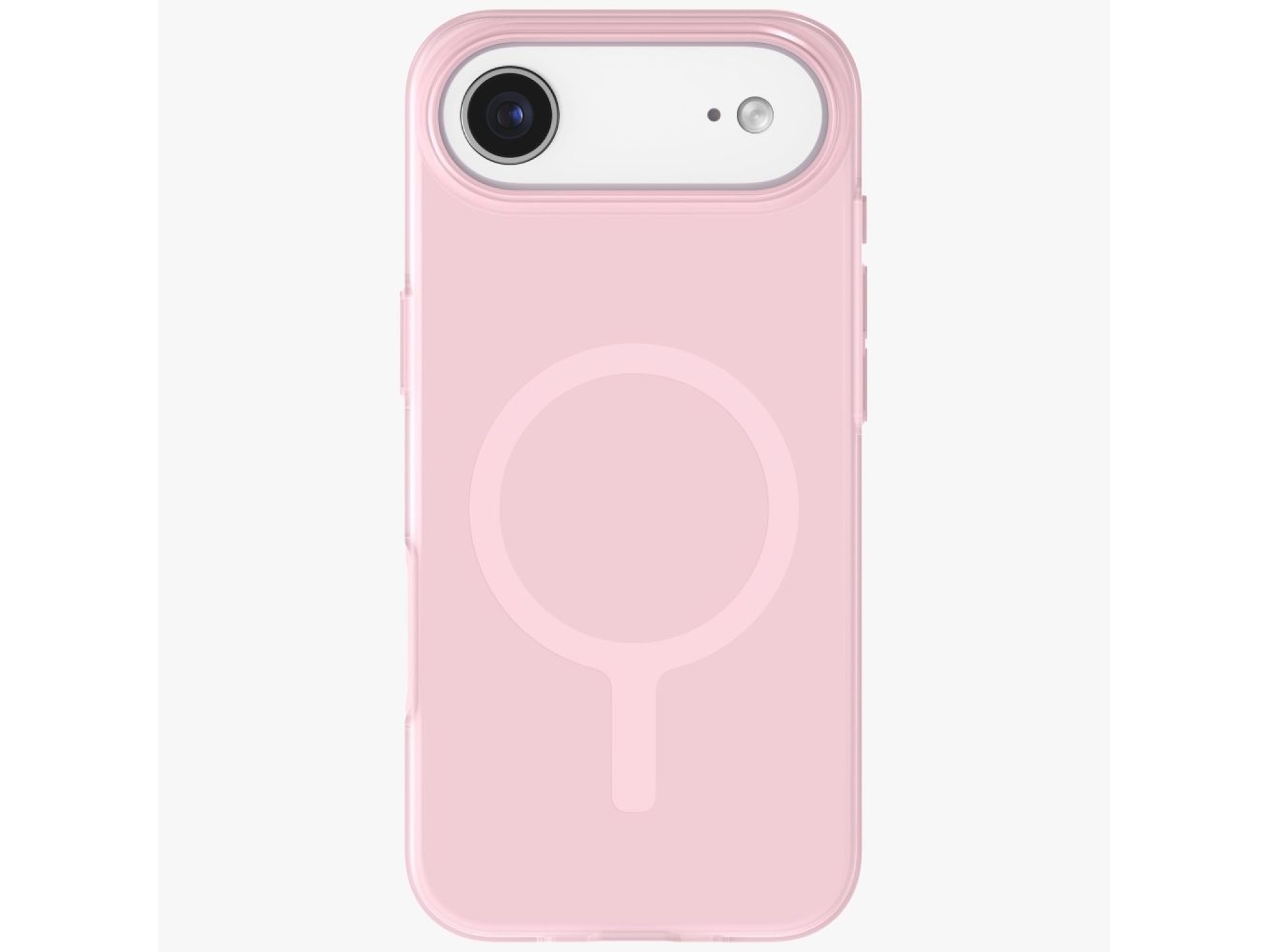 Funda de carga Uniq Clario Magclick para iPhone Air - Rosa