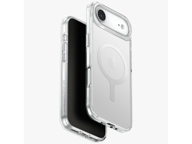 Capa de carregamento Uniq Clario Magclick para iPhone Air - Transparente Capa de carregamento Uniq Clario Magclick para iPhone Air - Transparente