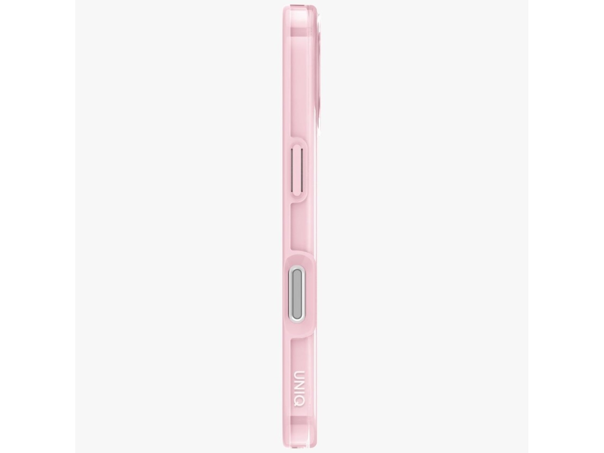 Funda de carga Uniq Clario Magclick para iPhone 17 - Rosa