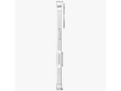 Funda de carga Uniq Clario Magclick para iPhone 17 Pro - Transparente