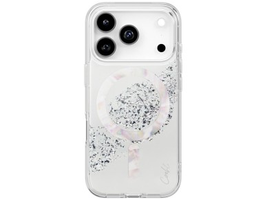 Uniq Coehl Crystelle Magnetic Charging case for iPhone 17 Pro - silver Uniq Coehl Crystelle Magnetic Charging case for iPhone 17 Pro - silver