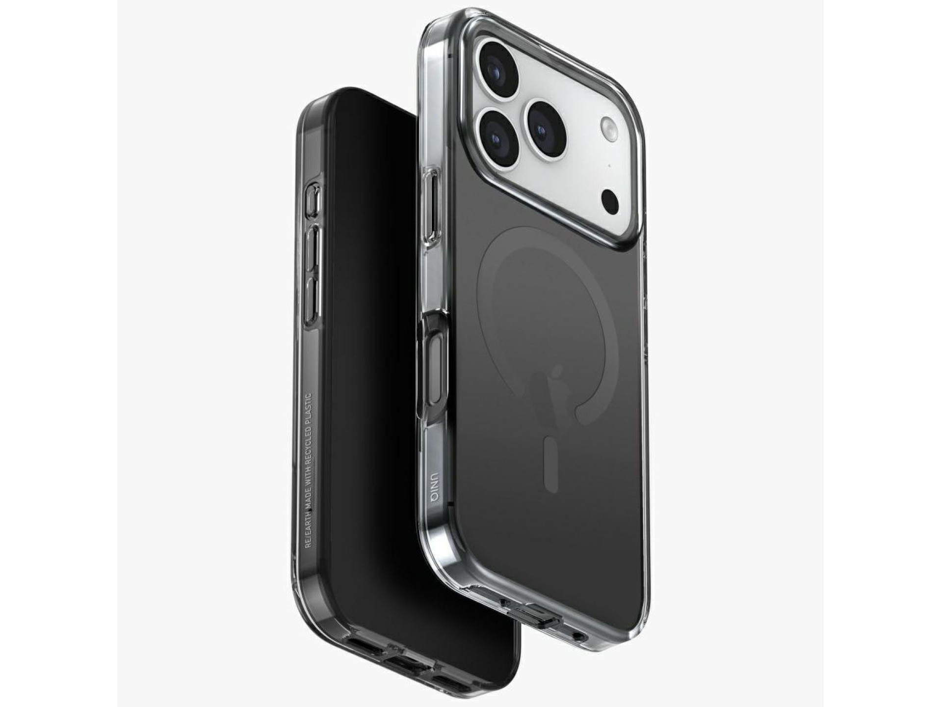 Uniq Clario Magclick Charging Case for iPhone 17 Pro - Black