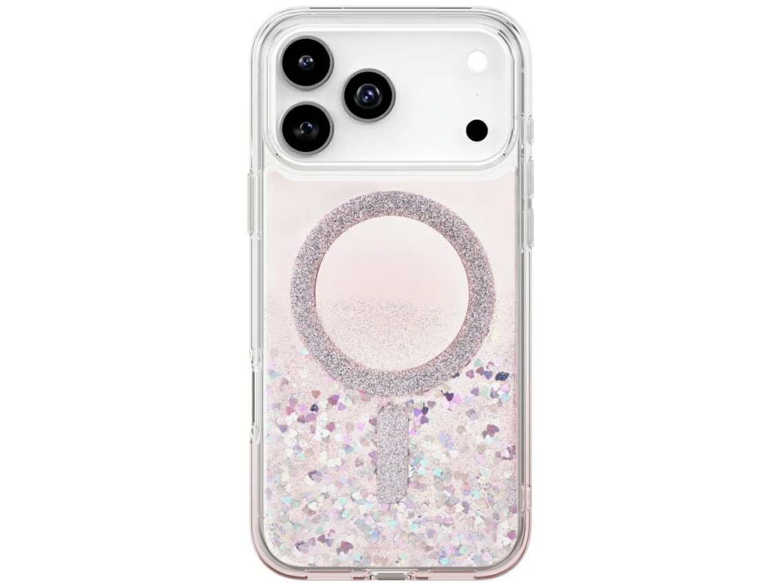 Uniq Coehl Solea Case for iPhone 17 Pro Max Magnetic Charging - Pink