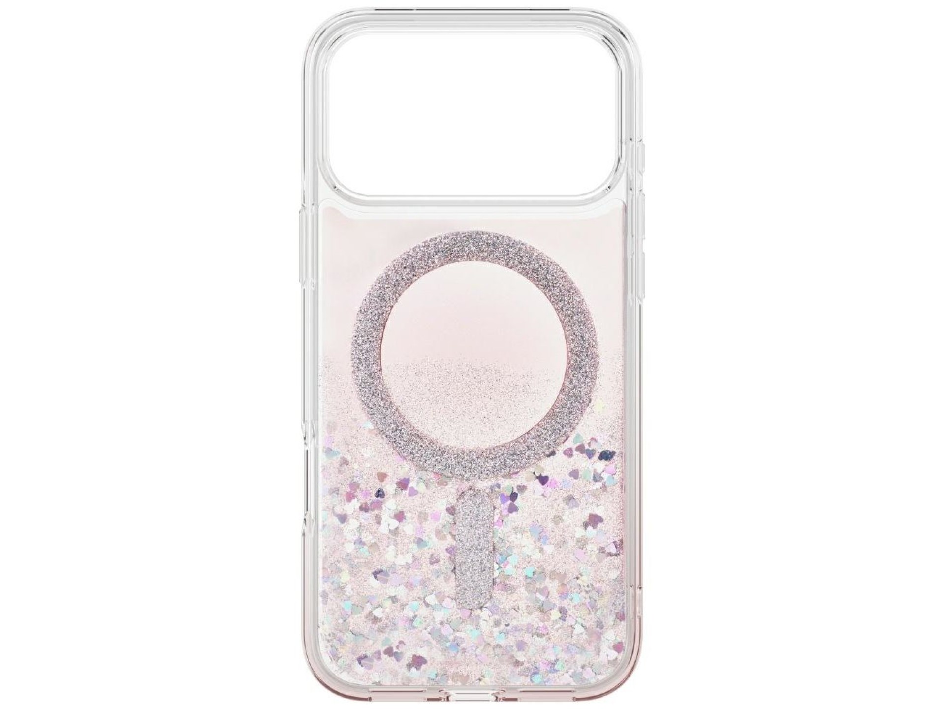Funda Uniq Coehl Solea para iPhone 17 Pro Max con carga magnética - Rosa