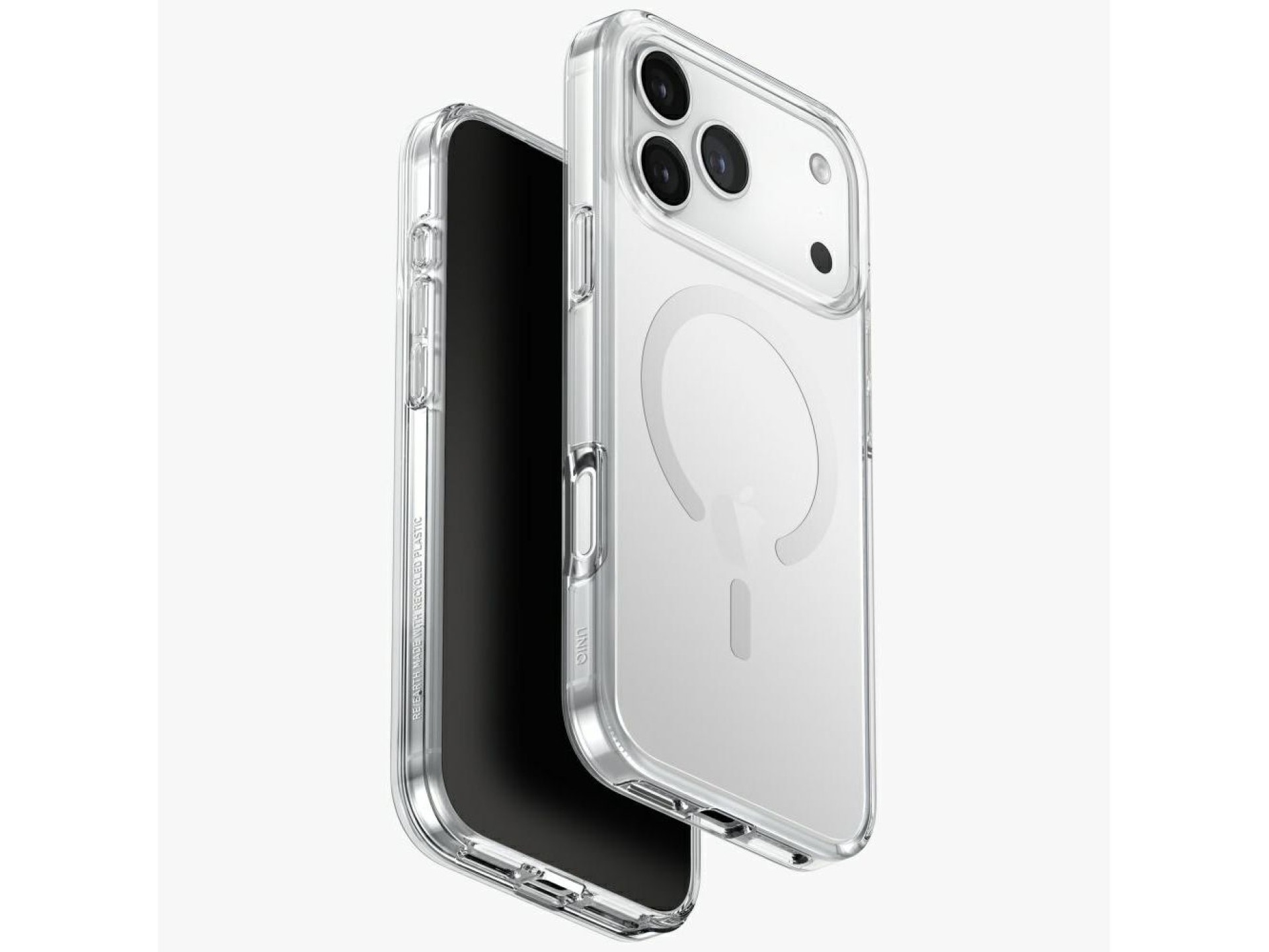 Uniq Clario Magclick Charging Case for iPhone 17 Pro Max - Transparent