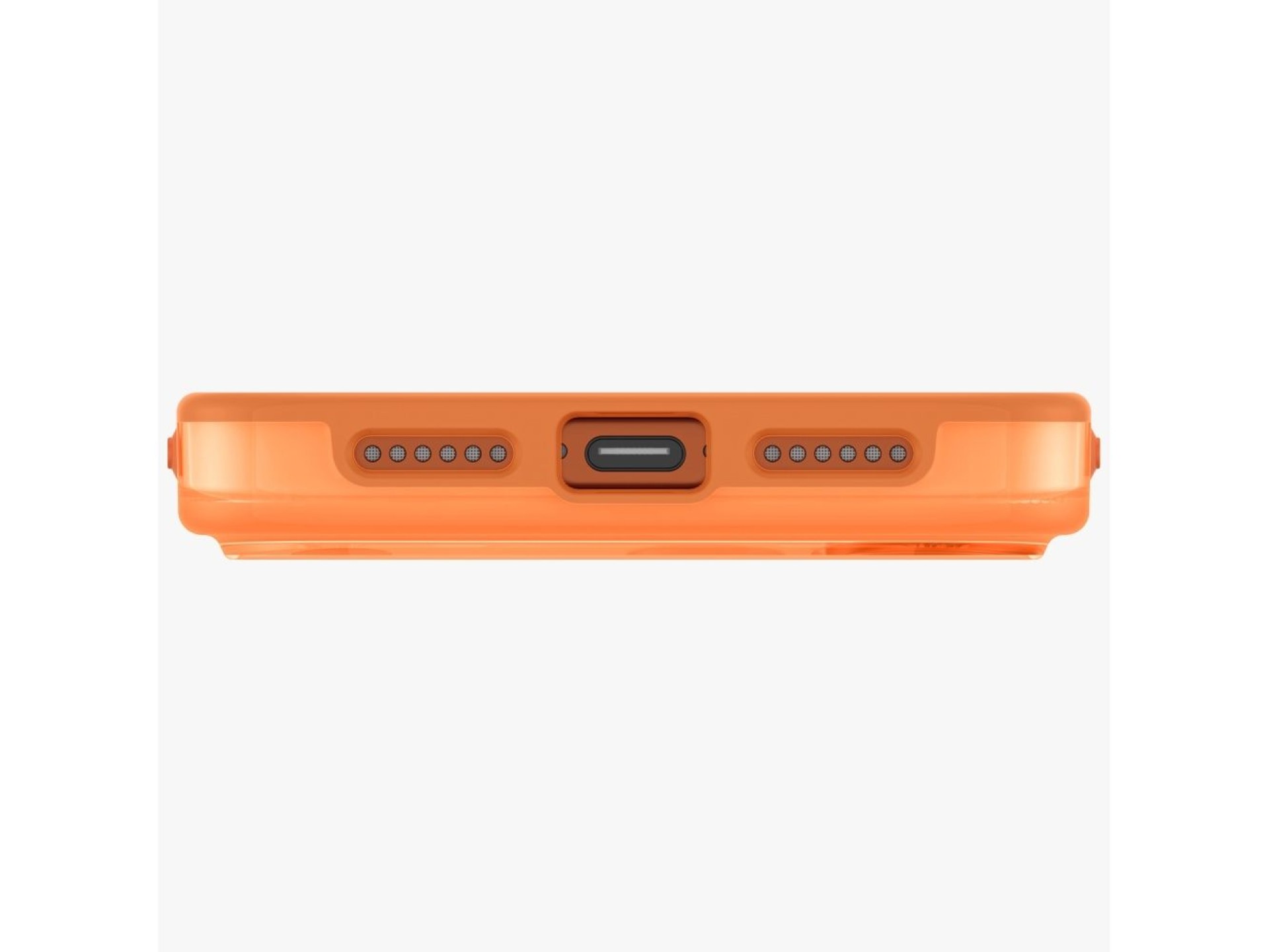 Funda de carga Uniq Clario Magclick para iPhone 17 Pro - Naranja