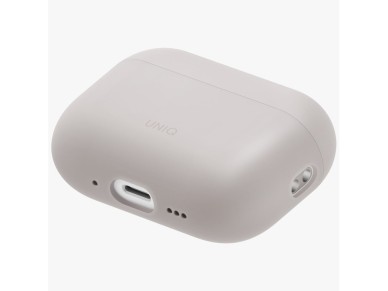 Uniq Lino Silicone Case for AirPods Pro - Beige Uniq Lino Silicone Case for AirPods Pro - Beige