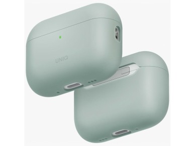 Uniq Lino Silicone Case for AirPods Pro 3 - Green Uniq Lino Silicone Case for AirPods Pro 3 - Green
