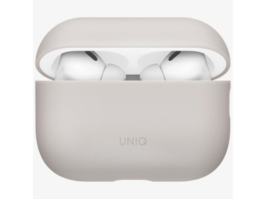 Uniq Lino Silicone Case for AirPods Pro - Beige Uniq Lino Silicone Case for AirPods Pro - Beige