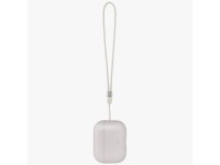 Capa de silicone Uniq Lino para AirPods Pro - Bege