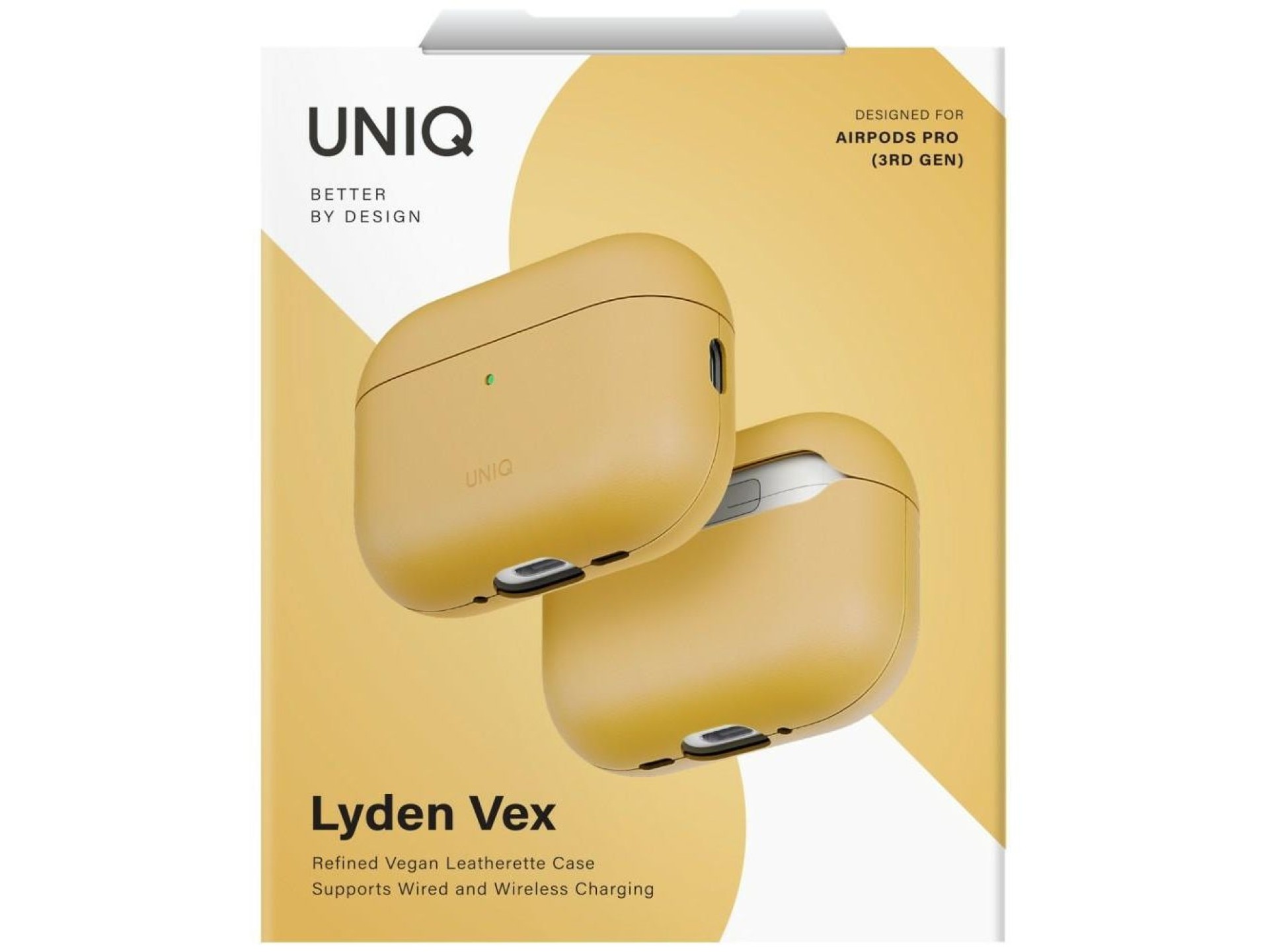 Capa Uniq Lyden Vex para AirPods Pro 3 - Amarela