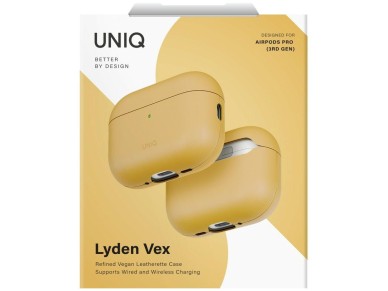 Capa Uniq Lyden Vex para AirPods Pro 3 - Amarela