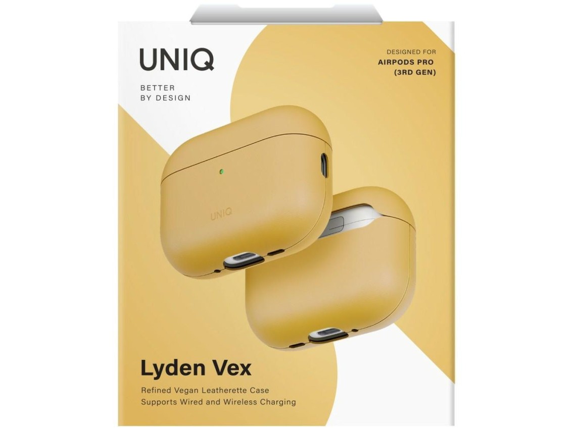 Uniq Lyden Vex Case for AirPods Pro 3 - Yellow