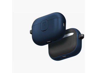 Capa Uniq Clyde para AirPods Pro de 3ª geração - Azul/Cinza Capa Uniq Clyde para AirPods Pro de 3ª geração - Azul/Cinza