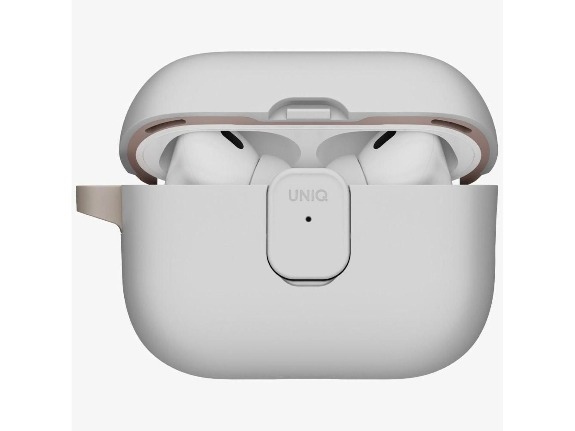 Funda Uniq Clyde para AirPods Pro de 3.ª generación - Gris-Beige