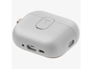 Capa Uniq Clyde para AirPods Pro de 3ª geração - Cinza-Bege Capa Uniq Clyde para AirPods Pro de 3ª geração - Cinza-Bege