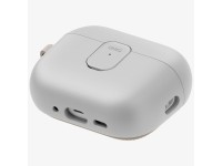 Capa Uniq Clyde para AirPods Pro de 3ª geração - Cinza-Bege Capa Uniq Clyde para AirPods Pro de 3ª geração - Cinza-Bege