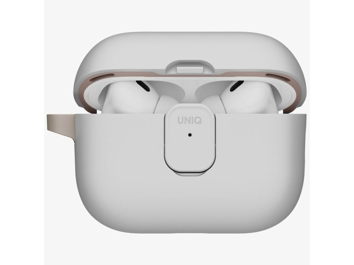 Capa Uniq Clyde para AirPods Pro de 3ª geração - Cinza-Bege