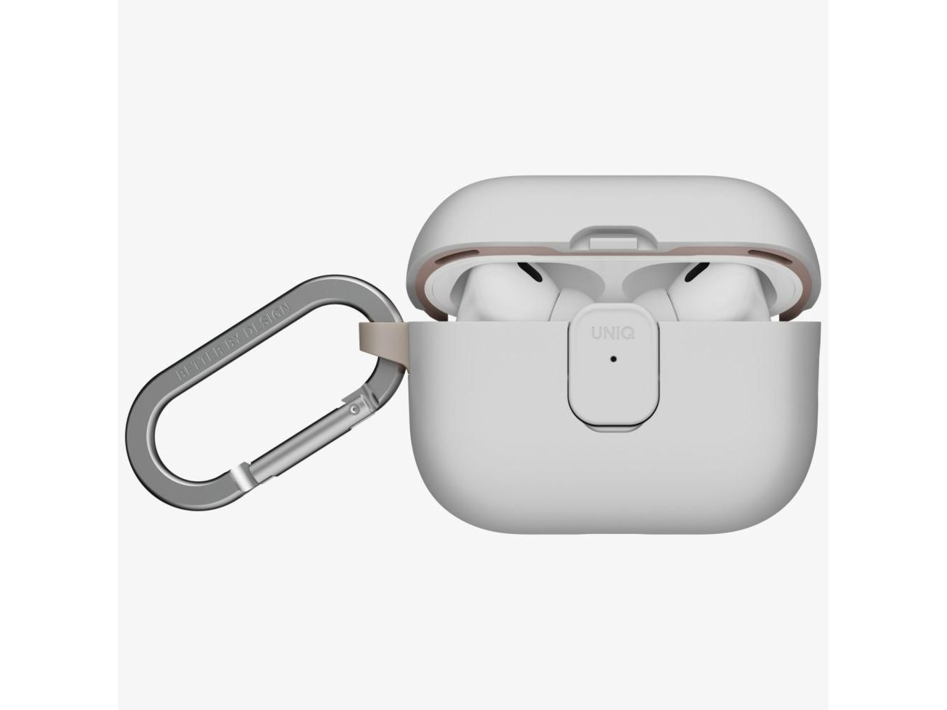 Funda Uniq Clyde para AirPods Pro de 3.ª generación - Gris-Beige