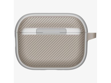 Capa Uniq Clyde para AirPods Pro de 3ª geração - Cinza-Bege Capa Uniq Clyde para AirPods Pro de 3ª geração - Cinza-Bege