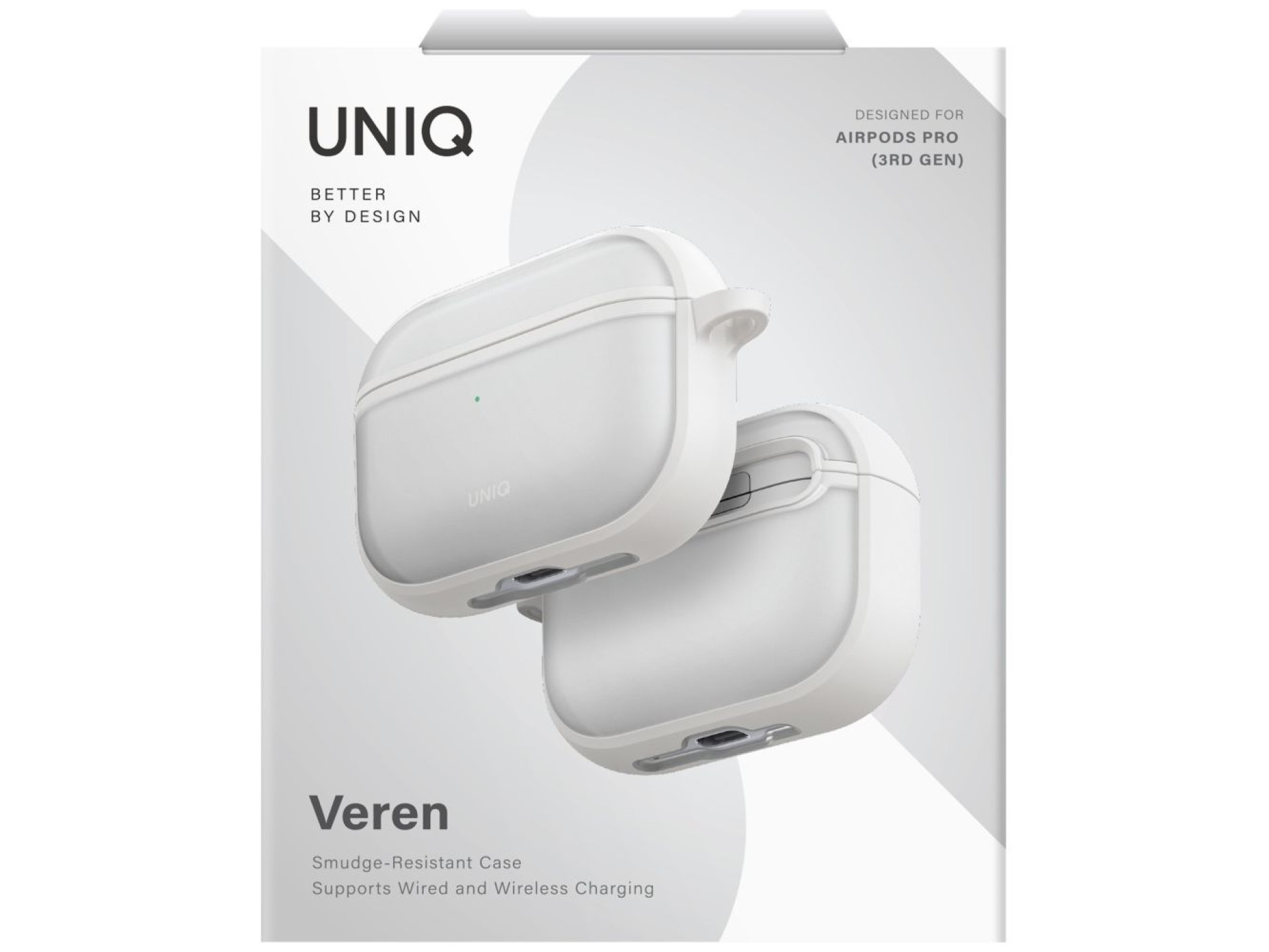 Capa Uniq Veren para AirPods Pro 3 - Branca