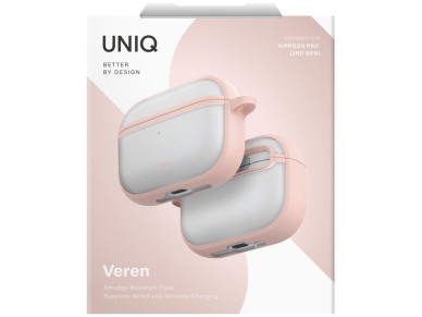 Uniq Veren case for AirPods Pro 3 - pink Uniq Veren case for AirPods Pro 3 - pink