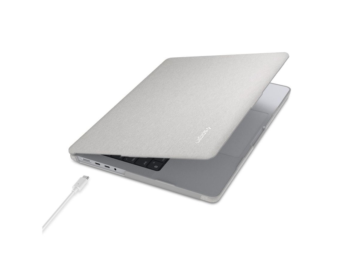 Funda Spigen Urban Fit para MacBook Pro de 16" (2021/2023/2024/2025/2026) - Gris