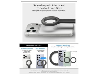 Spigen S582W Bluetooth Selfie Stick - Black Spigen S582W Bluetooth Selfie Stick - Black