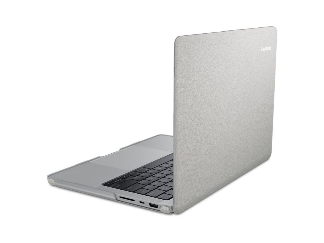 Funda Spigen Urban Fit para MacBook Pro de 16" (2021/2023/2024/2025/2026) - Gris