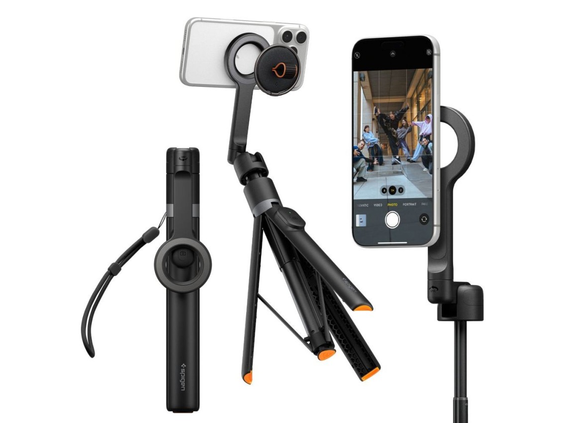 Palo selfie Bluetooth Spigen S582W - Negro