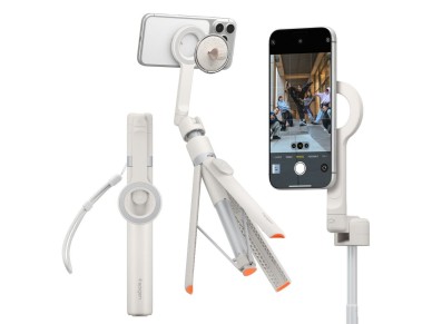 Spigen S582W Bluetooth Selfie Stick - Beige Spigen S582W Bluetooth Selfie Stick - Beige