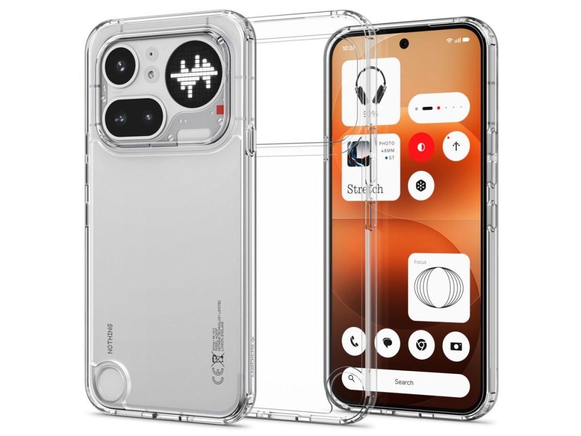 Capa Spigen Ultra Hybrid para Nokia Phone 4A Pro - Transparente