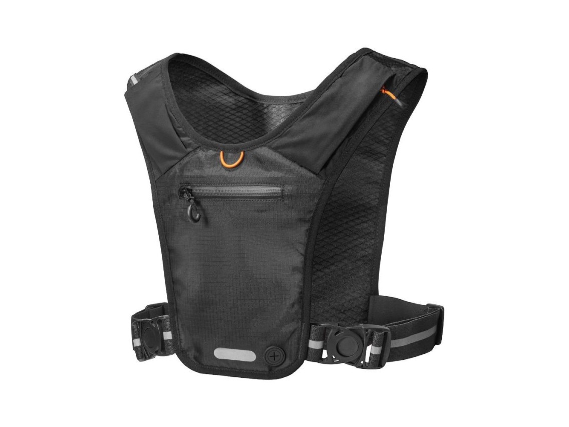Chaleco de running Spigen A720 Dynamic Shield, tallas L-XL - Negro