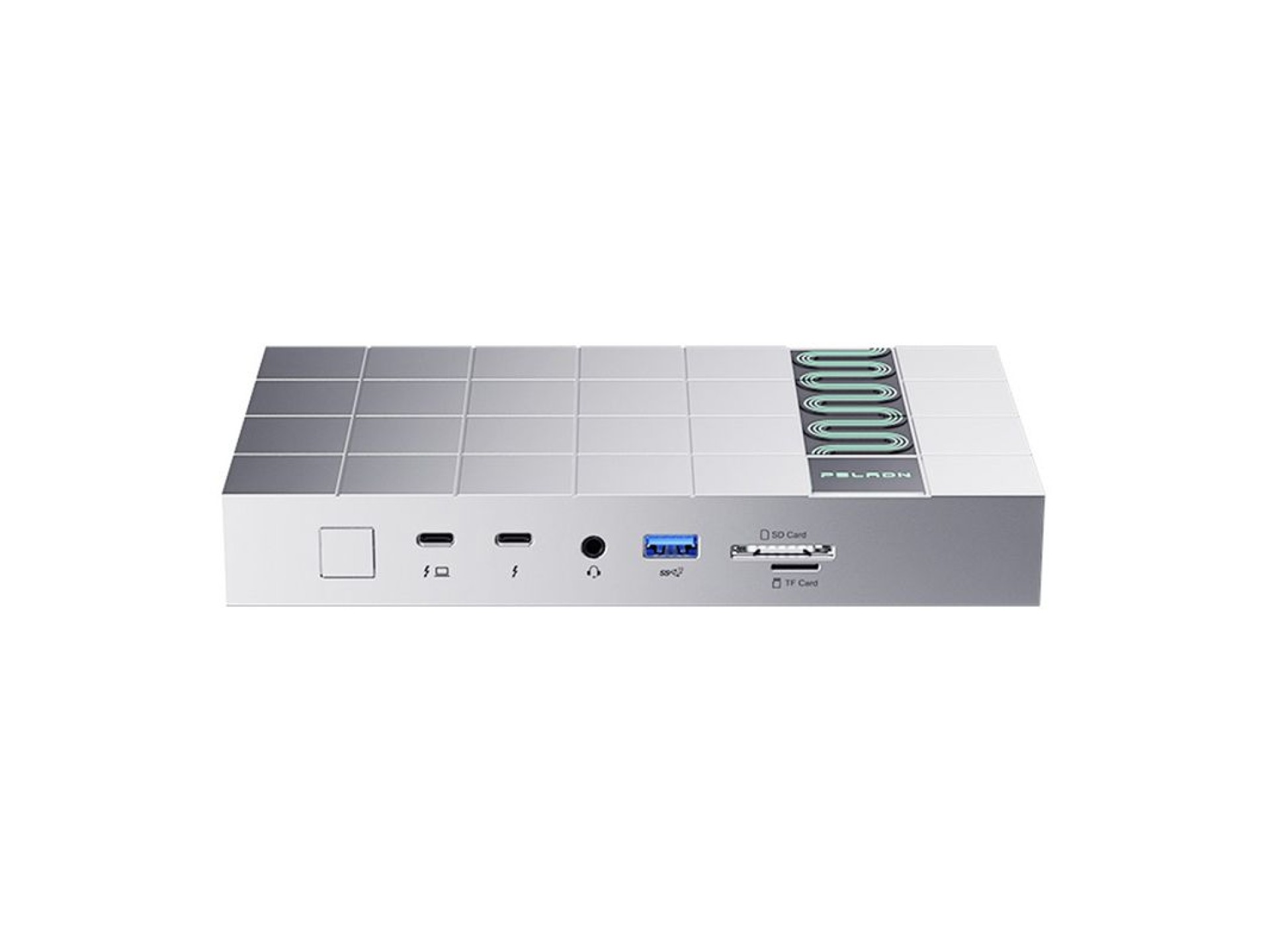 Estação de acoplamento Peladn G2E (prateada) Thunderbolt 5