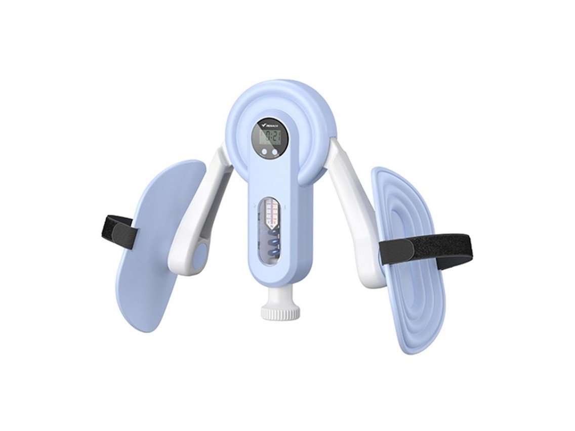 MERACH MR-2522 Exercitador de Pernas (Branco e Azul)