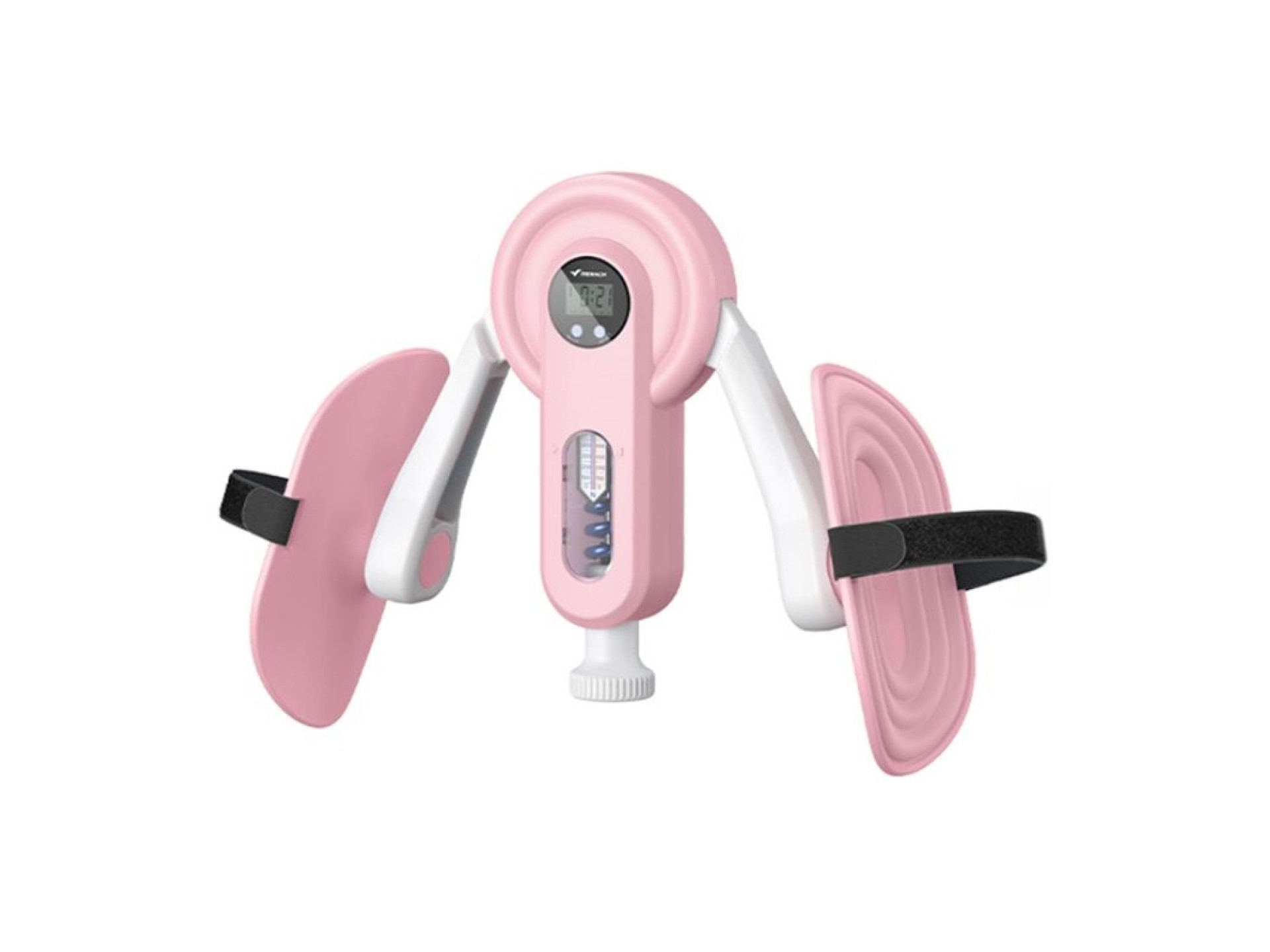 MERACH MR-2522 Exercitador de Pernas (Branco e Rosa)