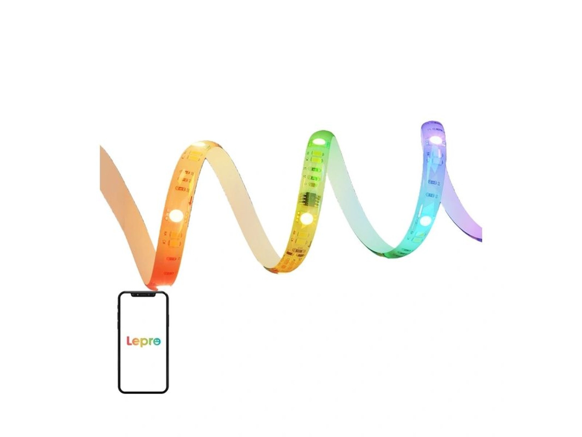 Fita LED inteligente RGB LEPRO SW1-6, 6 m