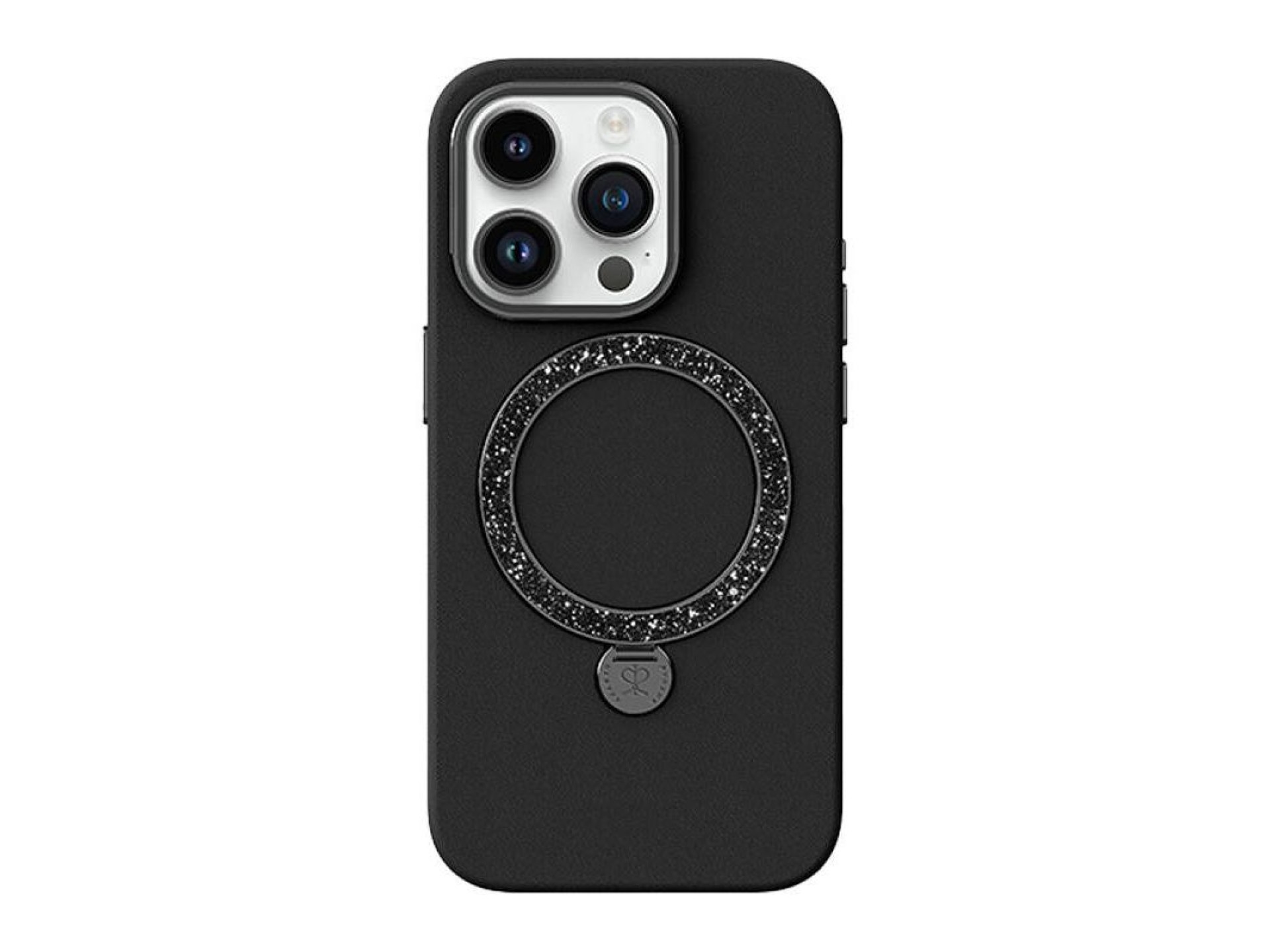 Capa Joyroom PN-15L4 Dancing Circle para iPhone 15 Pro Max (preta)
