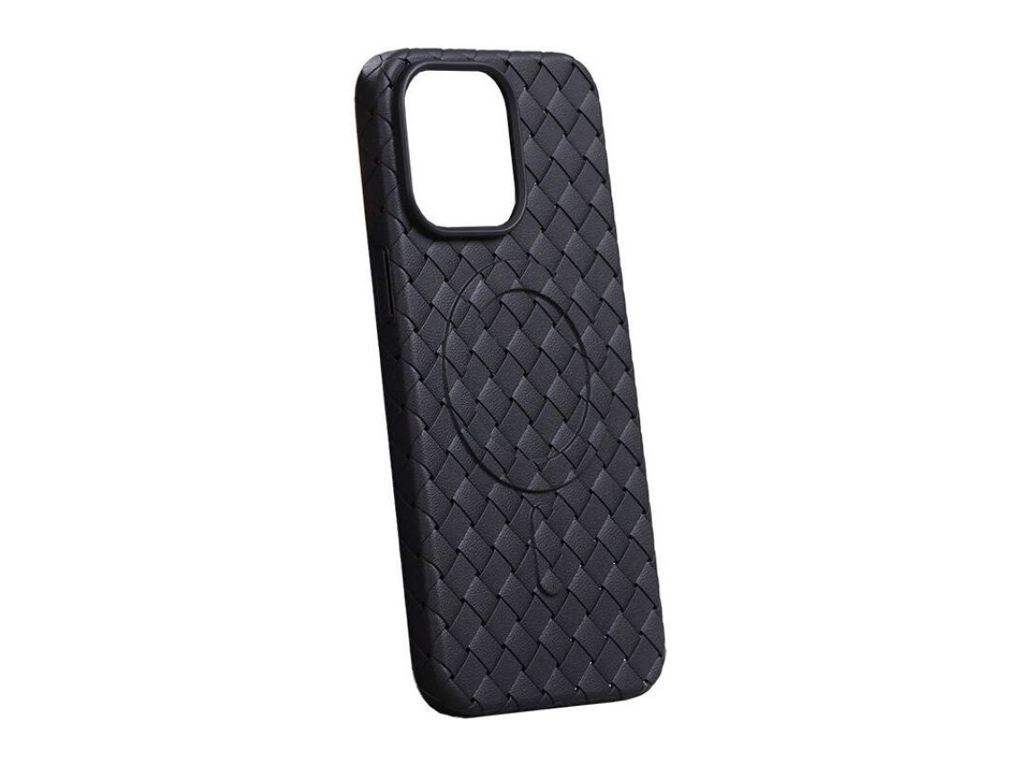 Magnetic protective phone case Joyroom JR-BP005 for iPhone 15 Pro (black)