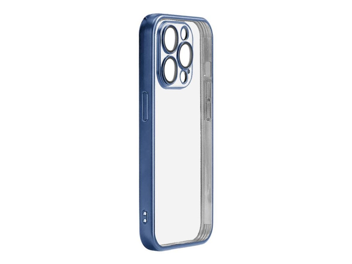 Capa protetora Joyroom JR-15Q4 para iPhone 15 Pro Max (azul fosco)