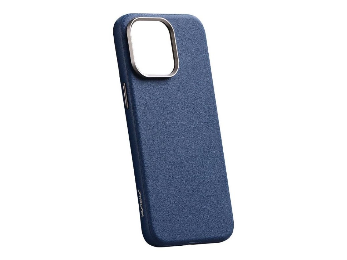 Magnetic protective phone case Joyroom JR-BP007 for iPhone 15 Pro Max (blue)