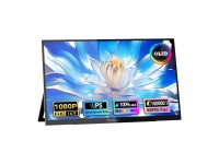 Monitor portátil ZEUSLAP OL133ED com tela sensível ao toque de 13,3". Monitor portátil ZEUSLAP OL133ED com tela sensível ao toque de 13,3".