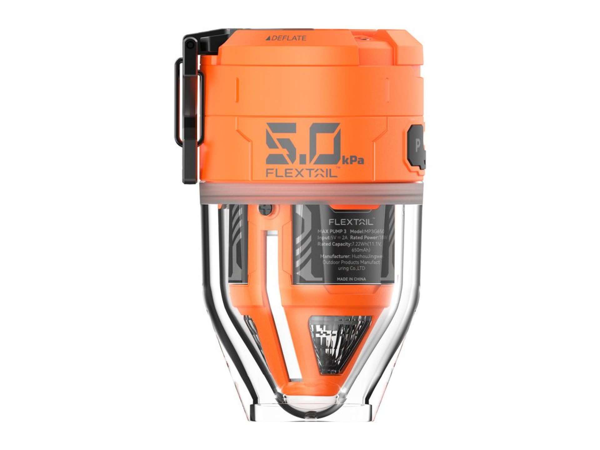 Bomba portátil Flextail Max Pump 3 (naranja)